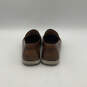 Mens Laguna Brown Leather Moc Toe Slip On Penny Loafer Shoes Size 9.5 image number 4