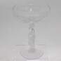 VTG Bayel France Crystal Wine Glass Bacchus Frosted Male Nude Stem image number 1