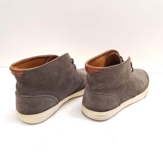 Coach Suede Leather Chukka Sneakers Grey 8.5 image number 4