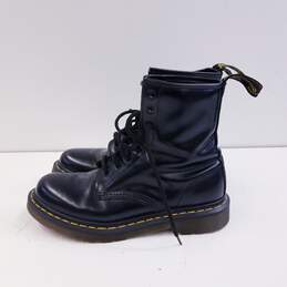 Dr Martens Patent Leather 11821 Combat Boots Black 9