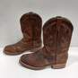 Double-H Men's Pull On Leather Western Style Boots Size 14 image number 2