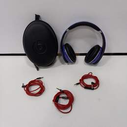 Beats by Dr. Dre Purple Headphones w/Case and Cables