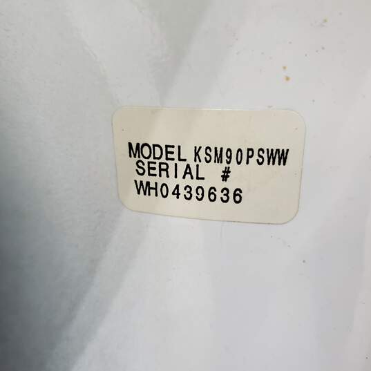 KitchenAid Ultra Power KSM90PSWW White Countertop Mixer - Parts/Repair Untested image number 2