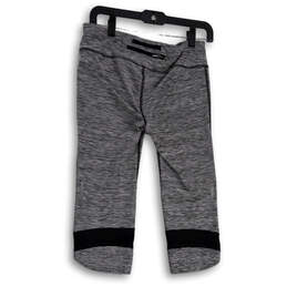 Womens Gray Space Dye Pull-On Stretch Capri Leggings Size Medium