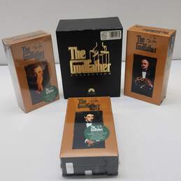 The Godfather Trilogy Box Set on VHS Tapes