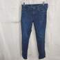 Adriano Goldschmied Women's The Harper Essential Straight Blue Jeans Size 25R image number 1