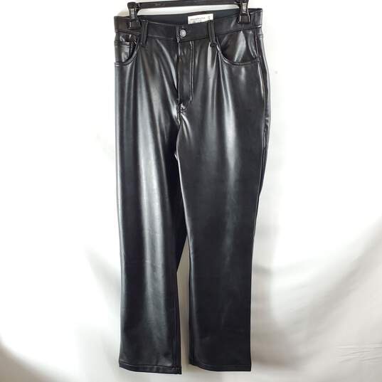 Abercrombie & Fitch Women Black Pants Sz 29 NWT image number 4