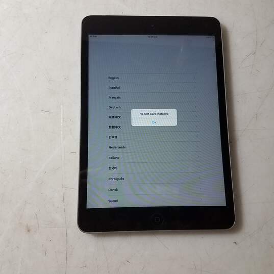 Apple iPad mini Wi-Fi/AT&T/GPS - 1st Gen Model A1454 image number 4