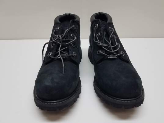 Wm Timberland Black Nellie Double Water Resistant Ankle Boots Untested Sz US 7M image number 2
