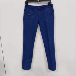 Women's Armani8 Exchange Straight Leg Blue Jeans Sz 6