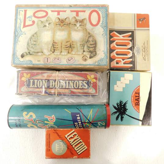Mixed Vintage Game Lot  Bali Lexicon Lotto Rook  Dominos image number 2