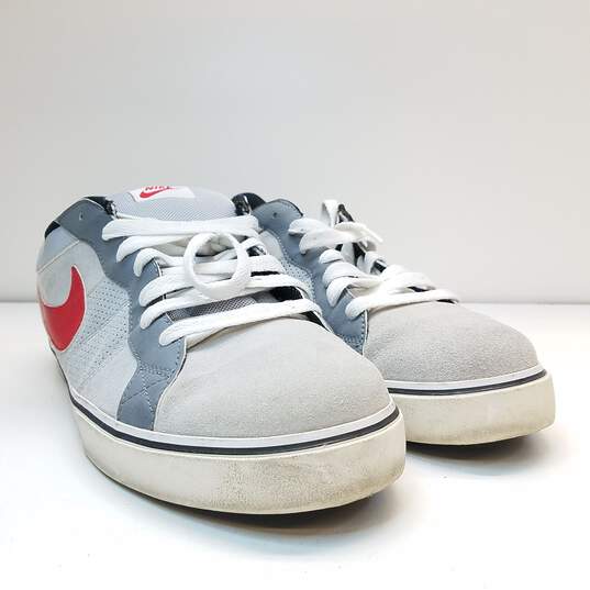 Nike Isolate LR Grey/Red Skate Shoes Men's Size 15 image number 3