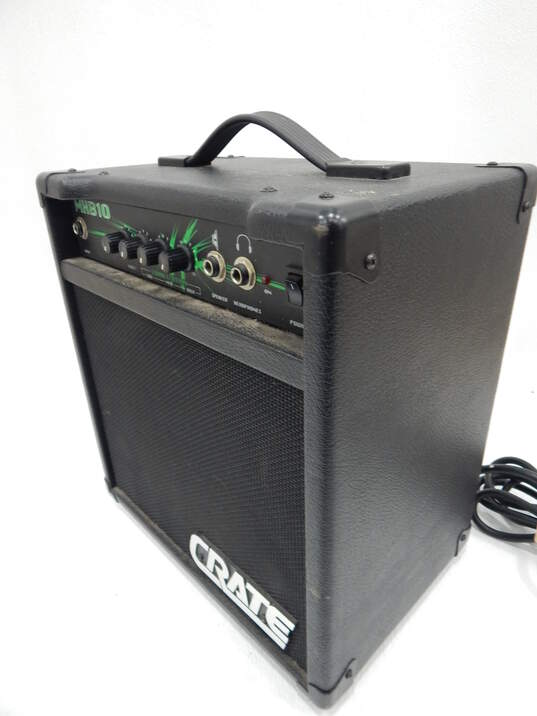 Crate Model MXB10 Electric Bass Guitar Amplifier w/ Attached Power Cable image number 2