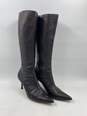 Authentic Gucci Brown Slip-On Boot Women 8.5 image number 3