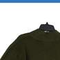 F/X Fusion Mens Green Ribbed Knitted Long Sleeve Full Zip Sweater Size Large image number 4