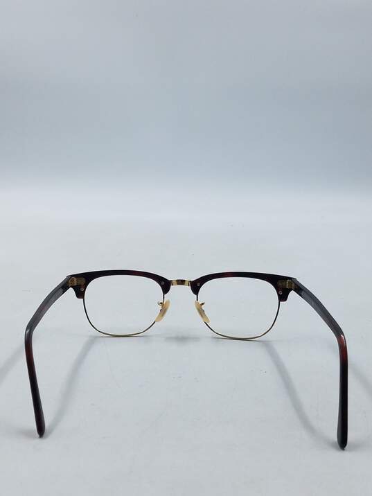 Ray-Ban Tortoise Clubmaster Style Eyeglasses image number 3