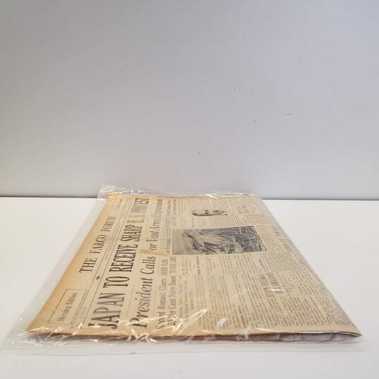 Vintage Copy of The Fargo Forum Newspaper from January 1938 with COA image number 7