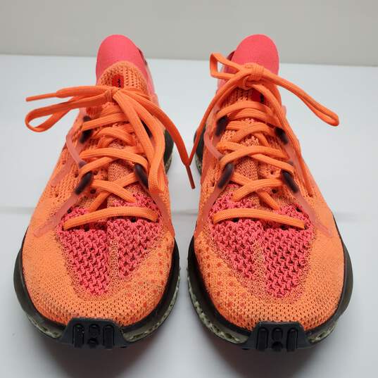 Men's Adidas 4D Fusio Screaming Orange Running Shoes Size 7 image number 2