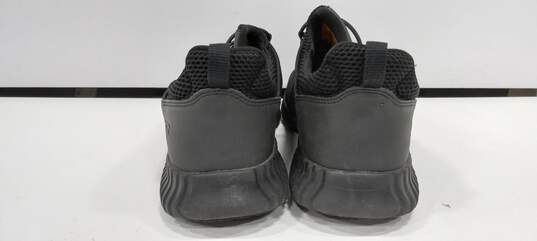 Skechers Slip Resistant Air Cooled Memory Foam Men's Black Sneakers Size 12 image number 4