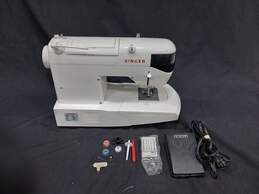 Singer Model 2732 White Sewing Machine with Foot Pedal