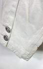 P.O.V Men Ivory Leather Jacket M image number 4