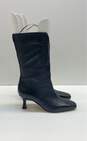 Sam Edelman Leather Lolita Slip-On Boots Black 6.5 image number 1