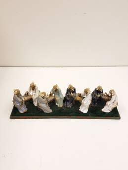 Handcrafted and Painted Miniature Asian Mudmen Figurines alternative image