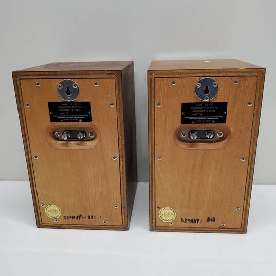 VTG Pioneer Model CS-51 Speakers Untested P/R image number 2