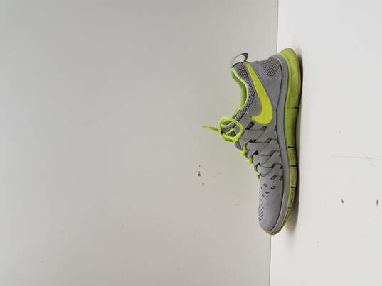 Nike free trainer men sneakers Grey Green 12Men's Size image number 2