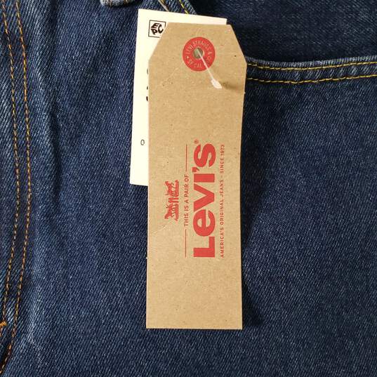 NWT Mens 505 Regular Fit Denim 5 Pocket Design Straight Leg Jeans Size 38X34 image number 4