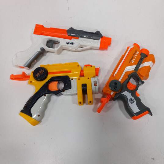 Bundle of Assorted NERF Guns w/ Accessories image number 4