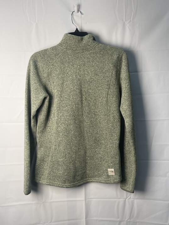 North Face Womens Green Pullover Sweater Size S/P image number 2