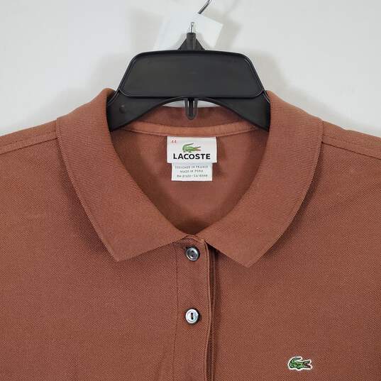 Lacoste Women's Brown Long Sleeve SZ 44 image number 2