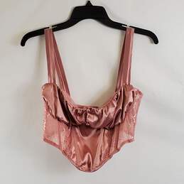 Out From Under Women Pink Top L NWT