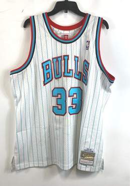 Mitchell & Ness Bulls Pippen #33 White Jersey - Size XXL