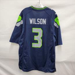 On Field NFL Players Seattle Seahawks # 3 Russell Wilson Jersey Size L alternative image
