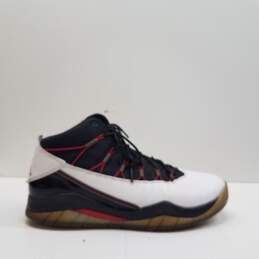 Nike Air Jordan Prime Flight White, Black, Red Sneakers  616846-101 Size 11
