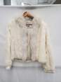 Women White Wilsons Fur coats used Size-L image number 1