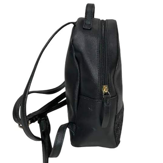 Glittering Black Backpack image number 3
