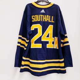 Adidas Men's NHL Buffalo Sabres Southall #24k Navy Jersey Sz. 3XL alternative image