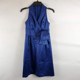 Ellen Tracy Women Cobalt Dress Sz 2 NWT