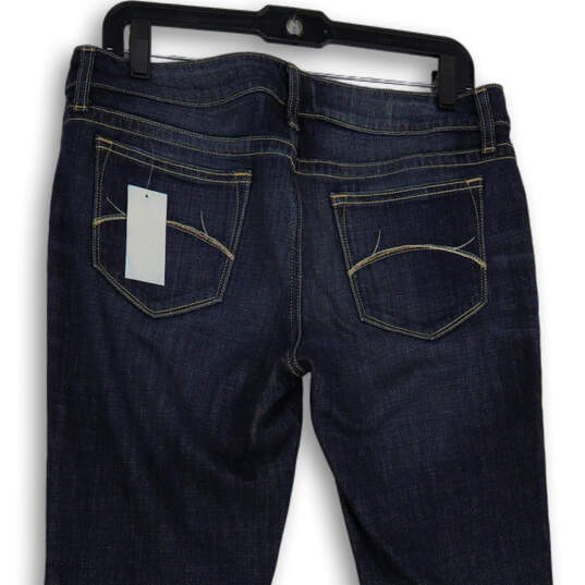 NWT Womens Blue Denim Medium Wash 5-Pocket Design Bootcut Jeans Size 10/30 image number 4