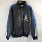 Genuine Merchandise Men's Black Leather Jacket SZ M image number 1