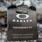Oakley Performance Fit Fleece Black/White Zip Jacket Women's XL image number 3