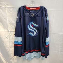 Adidas NHL Seattle Kraken Hockey Jersey Size 60