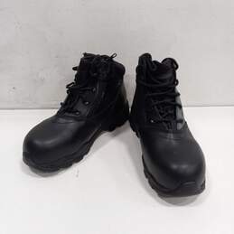 Rocky Street Smart Black Combat Boots Size 9W