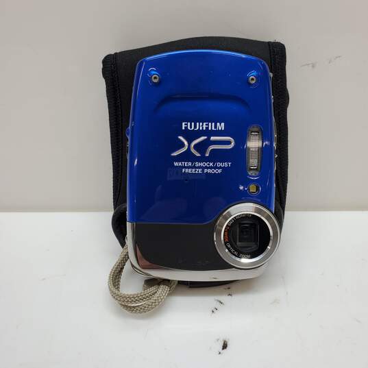 FUJIFILM FINEPX XP20 BLUE 14MP Digital Camera Water & Shock Proof image number 1