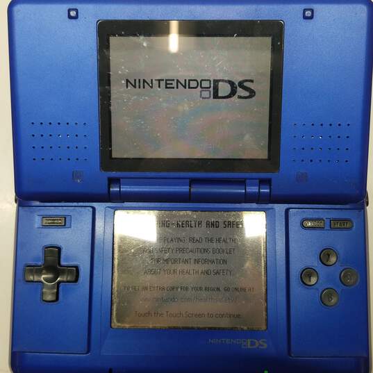 Blue Nintendo DS System image number 2