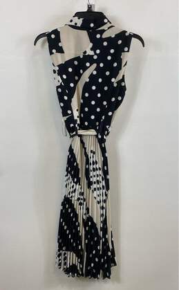 NWT Tahari Womens Multicolor Polka Dot Collared Midi A-Line Dress Size 6 alternative image