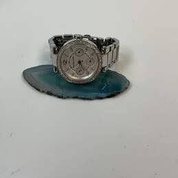 Designer Michael Kors Mini Parker MK-5615 Silver-Tone Analog Wristwatch